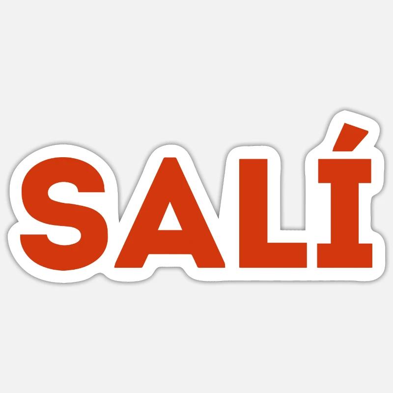 Salí Logo de la compagnie Sticker taille S (10 x 10 cm)