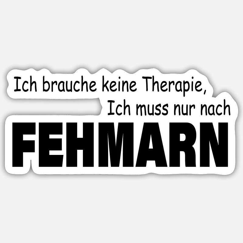 Therapie FEHMARN Sticker Größe S (10 x 10 cm)