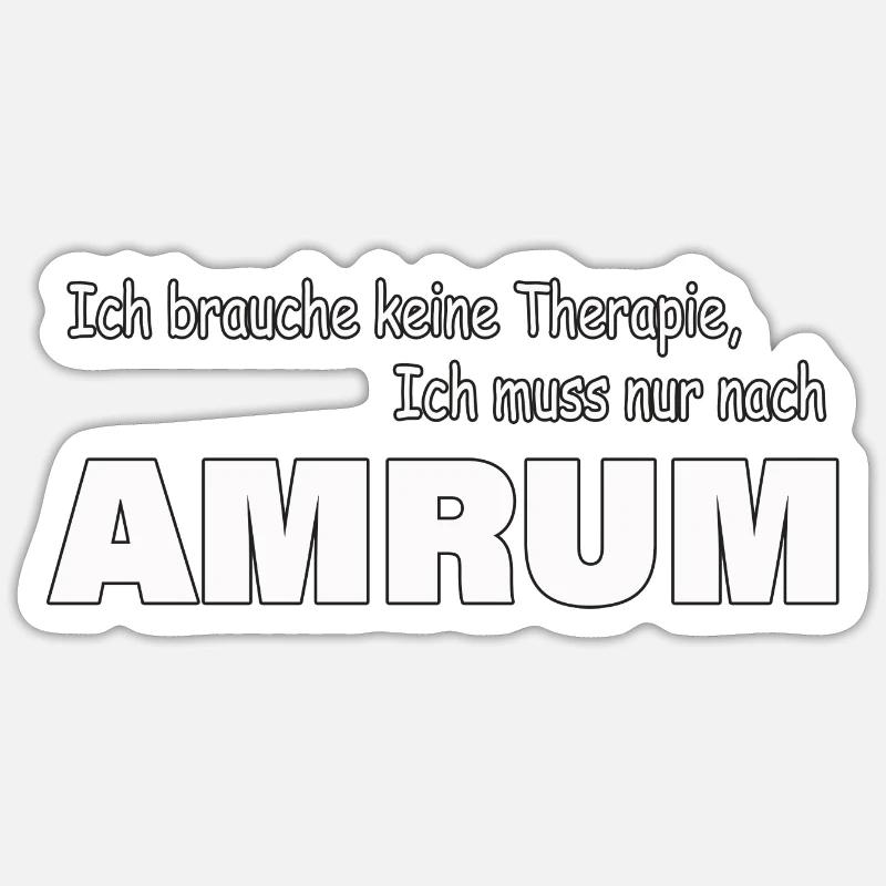 Therapy AMRUM Sticker size S (10 x 10 cm)