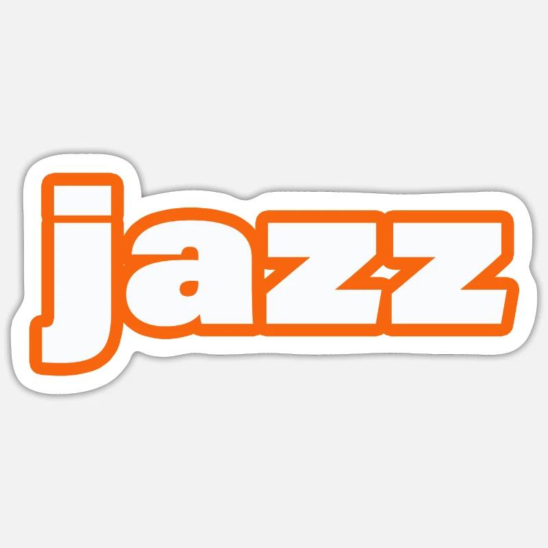JAZZ Sticker taille S (10 x 10 cm)