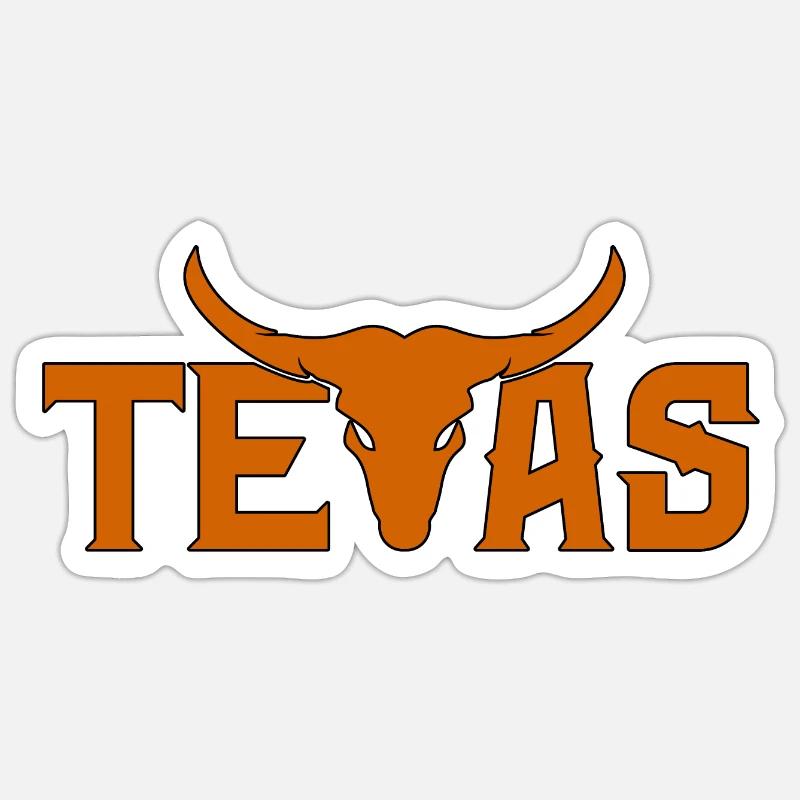 Texas Sticker taille S (10 x 10 cm)