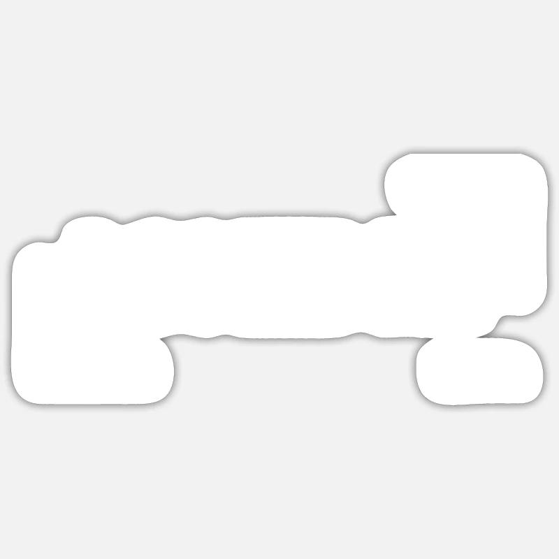 Ich Bin Sticker Größe S (10 x 10 cm)