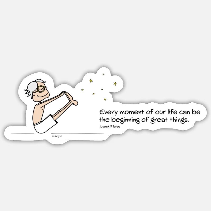 Chaque instant Sticker taille S (10 x 10 cm)