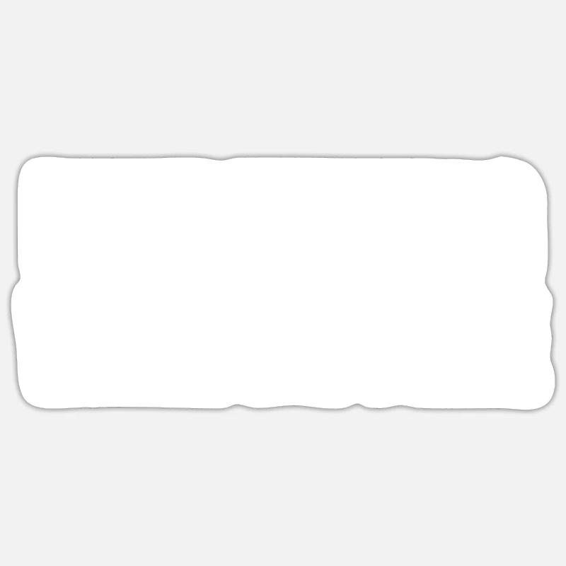 everything will be fine - Sticker taille S (10 x 10 cm) - blanc mat
