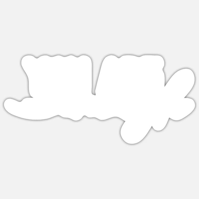 Sticker taille S (10 x 10 cm) - 