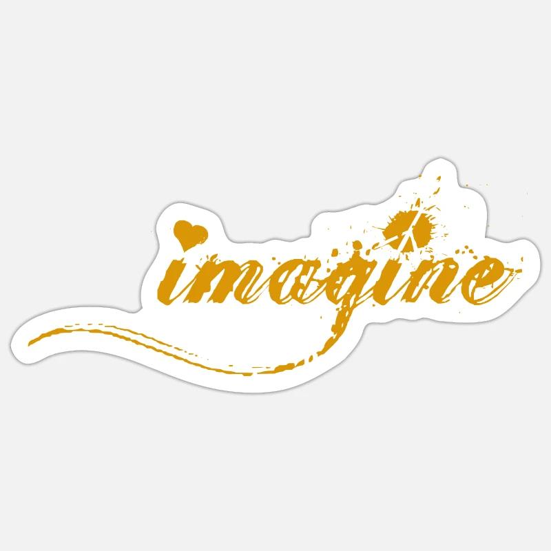 IMAGINER Sticker taille S (10 x 10 cm)