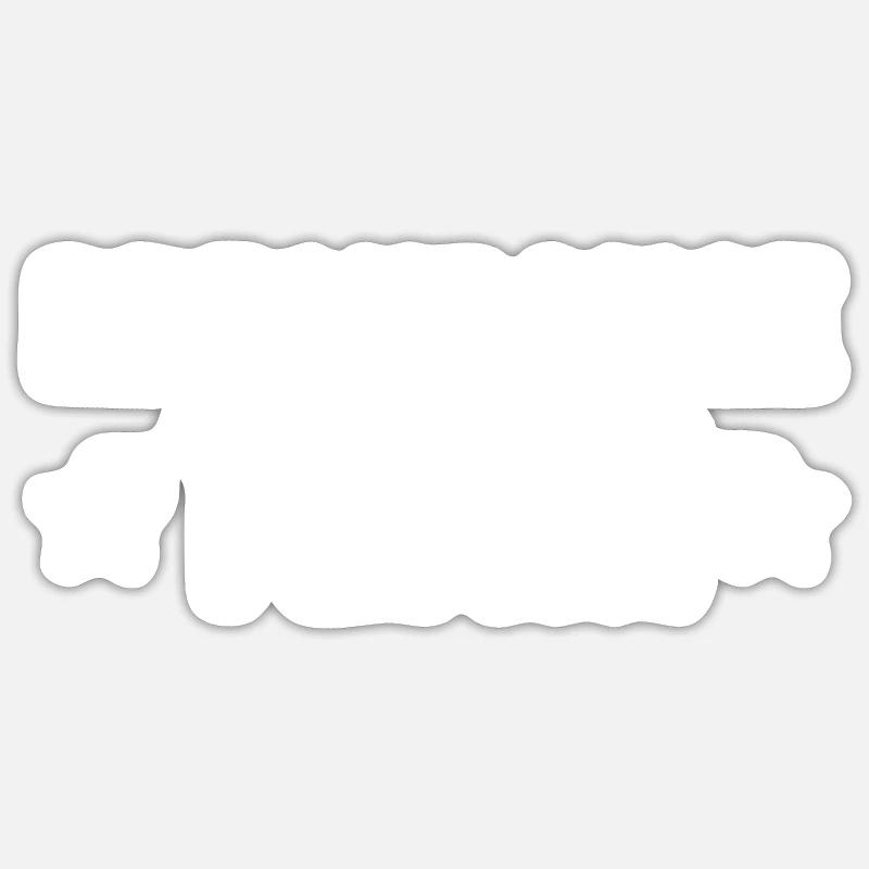 Équipe de breakdance - Sticker taille S (10 x 10 cm) - blanc mat