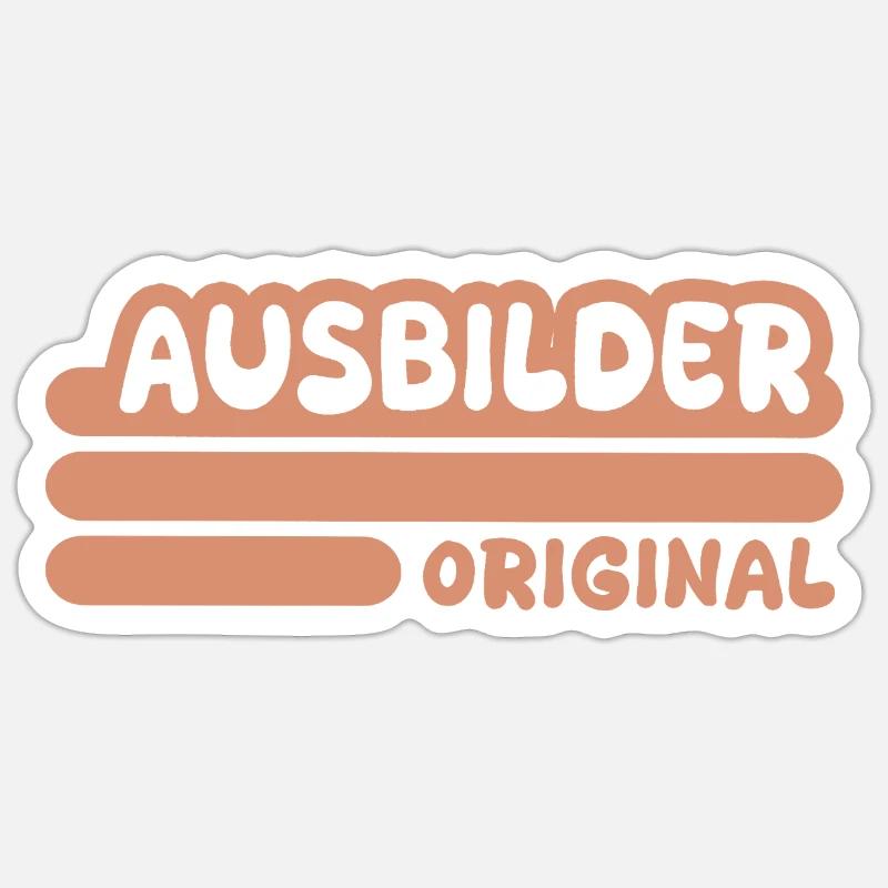 Le métier de formateur - Sticker taille S (10 x 10 cm) - blanc mat