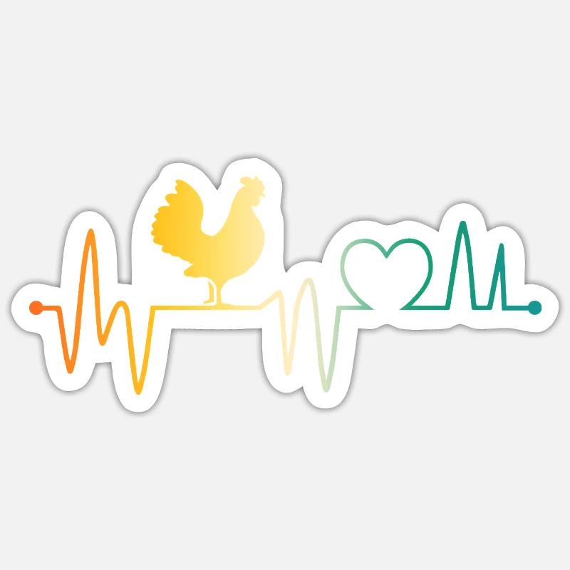 Sticker Größe S (10 x 10 cm) - 
