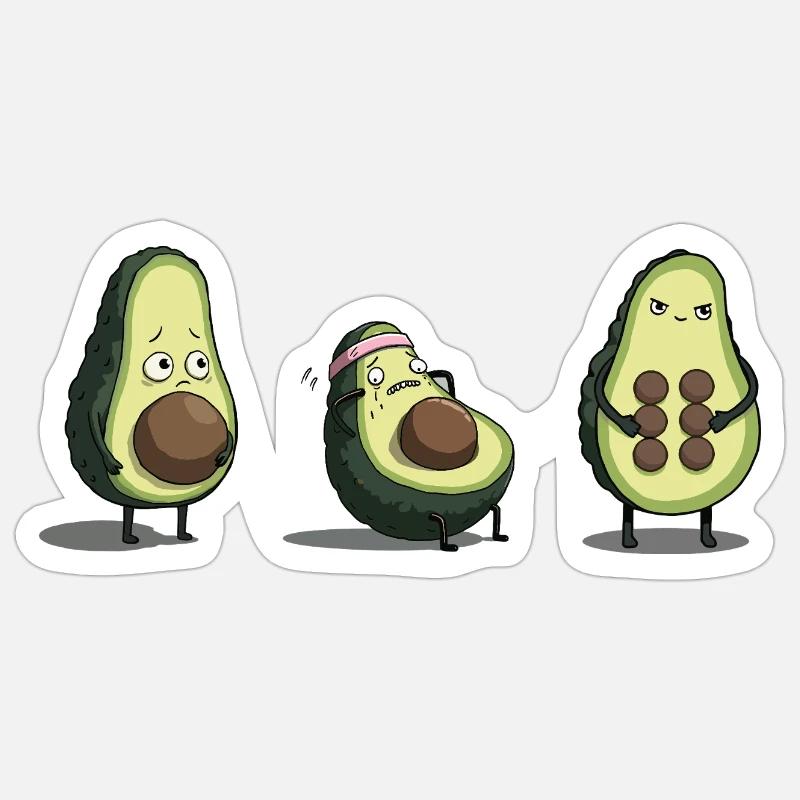 Évolution du corps de l’avocat Sticker taille S (10 x 10 cm)