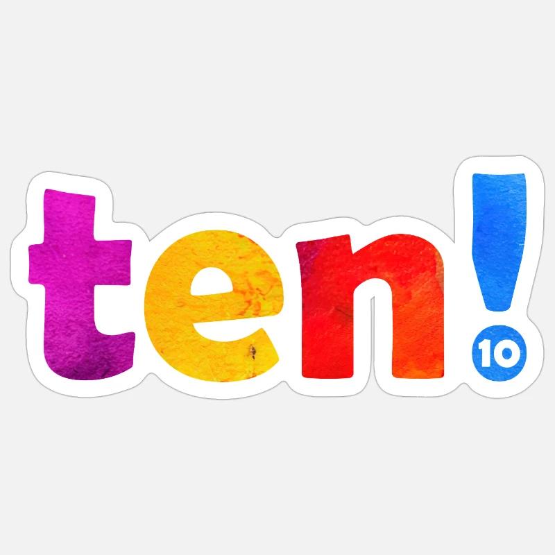 Sticker taille S (10 x 10 cm) - 