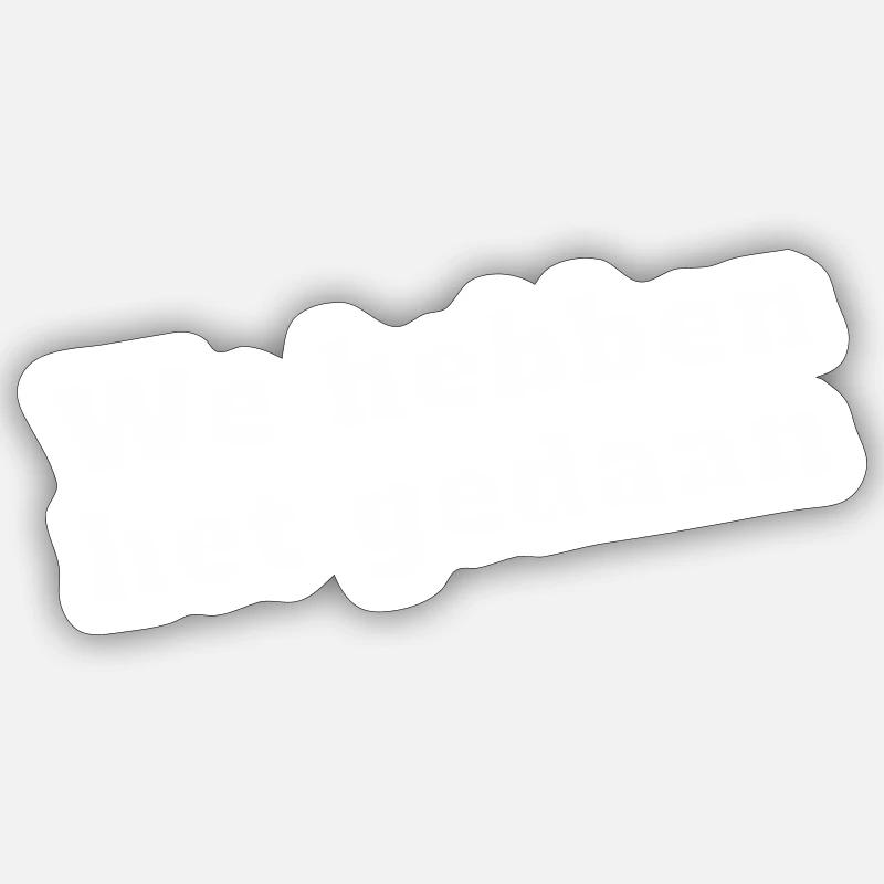 Sticker size S (10 x 10 cm) - 