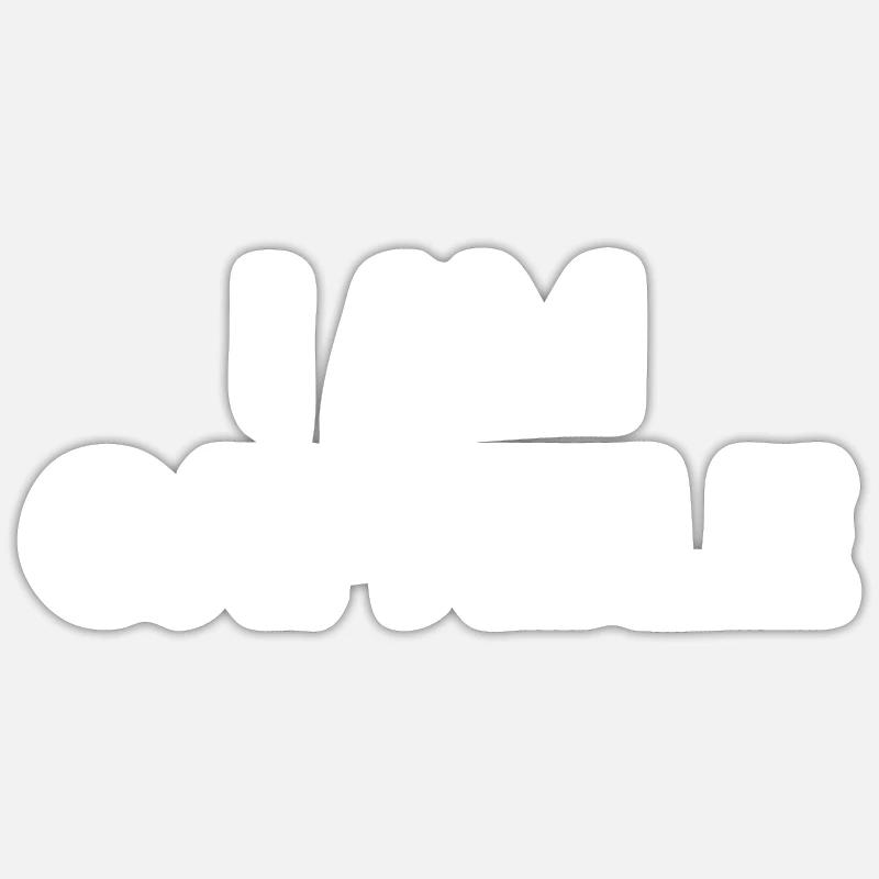 I Am Capable Sticker size S (10 x 10 cm)