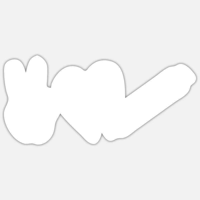 Harmonica Harmonica - Sticker size S (10 x 10 cm) - white matte
