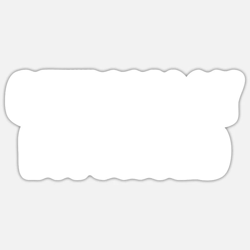 Officially Divorced - Sticker Größe S (10 x 10 cm) - Mattweiß