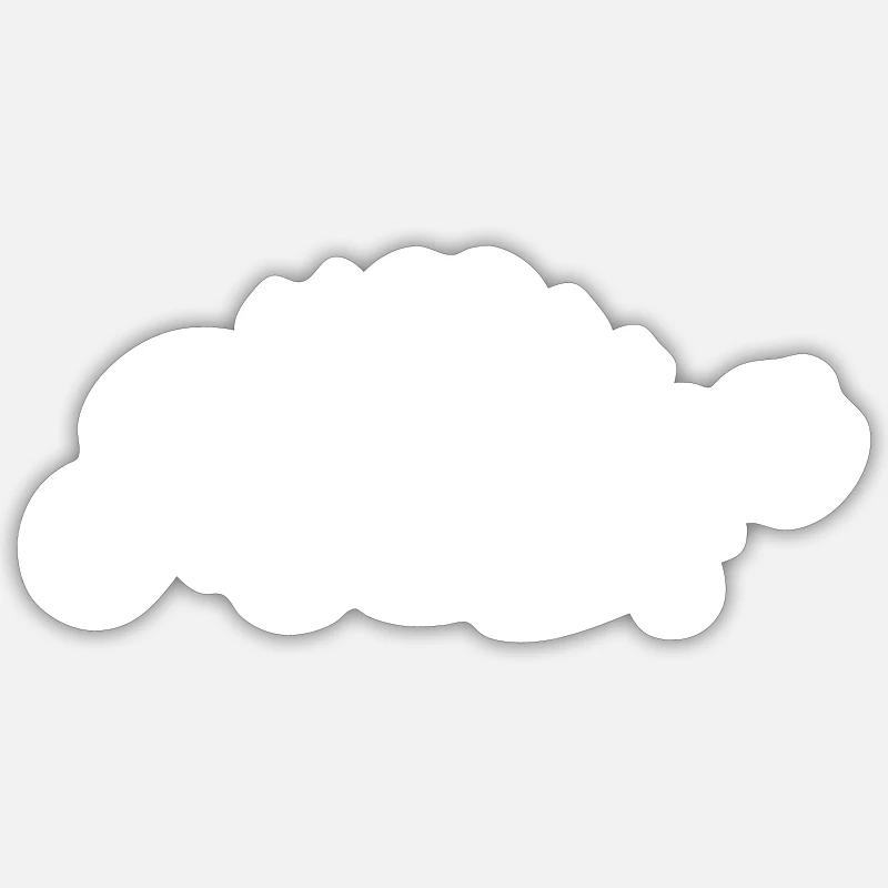 Mallorca Heart - Sticker size S (10 x 10 cm) - white matte
