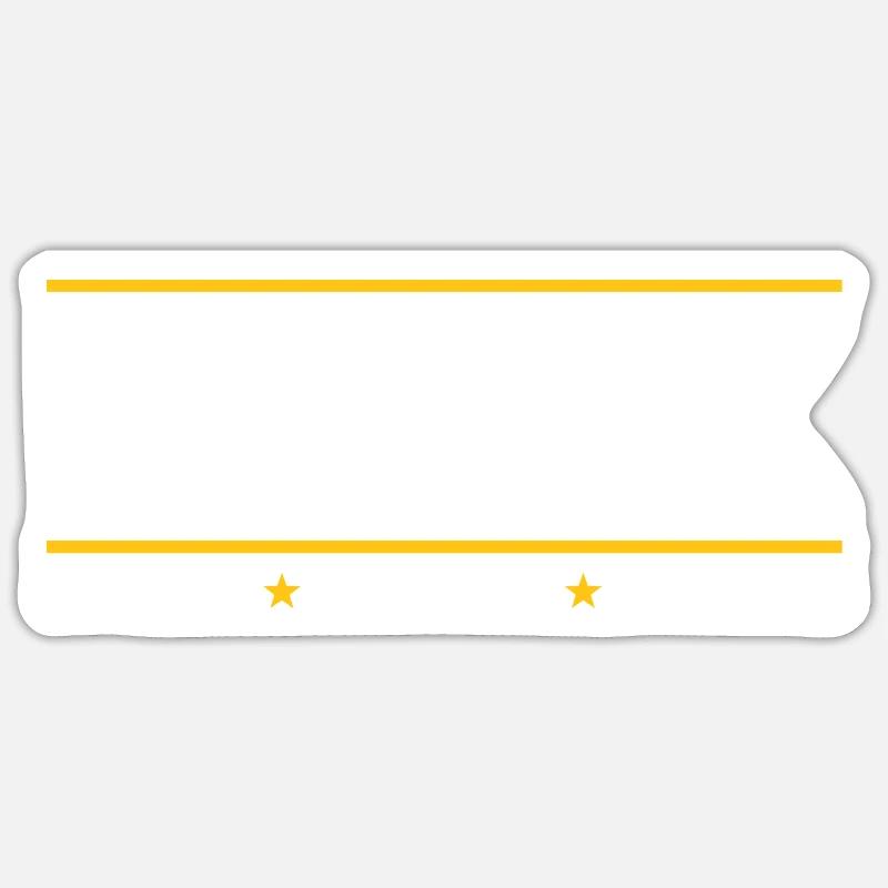 Franc - Sticker taille S (10 x 10 cm) - blanc mat