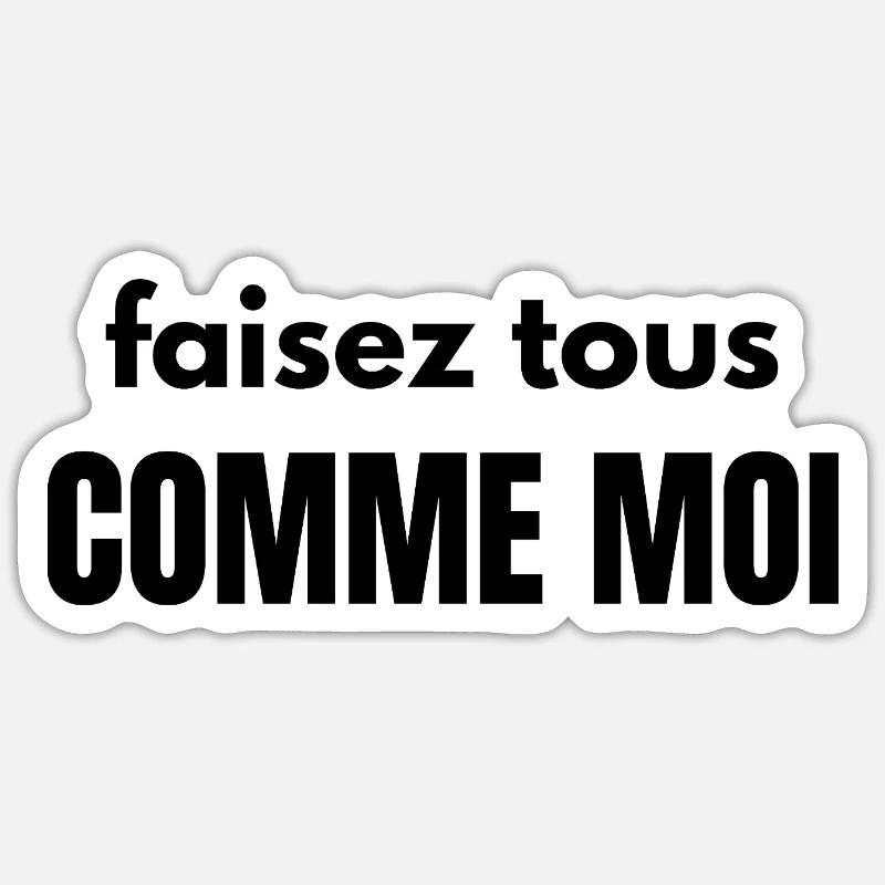 Sticker taille S (10 x 10 cm) - 