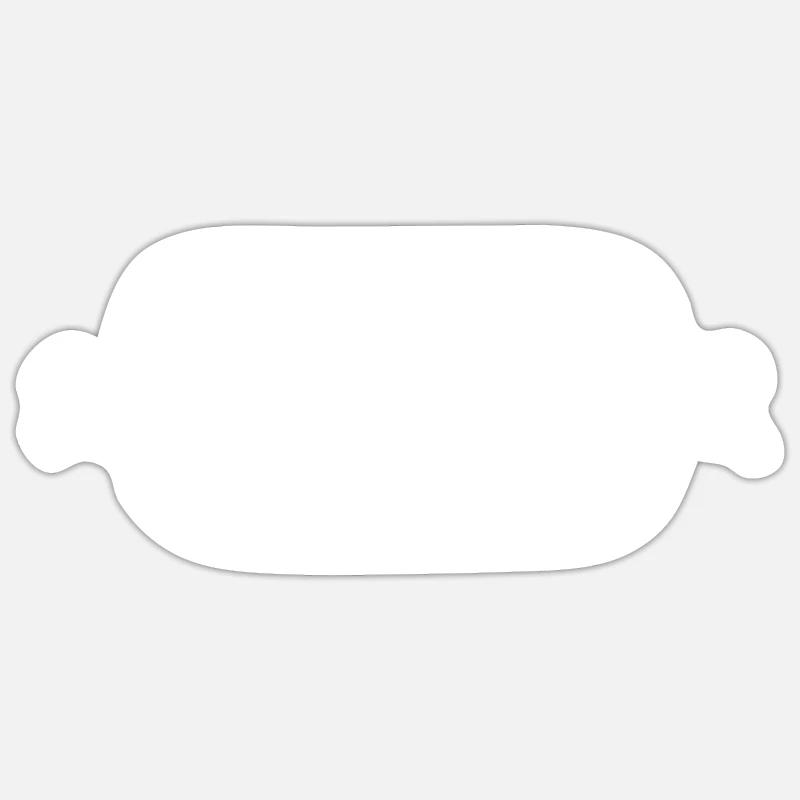 Arbeit Schmuckwerker - Sticker Größe S (10 x 10 cm) - Mattweiß