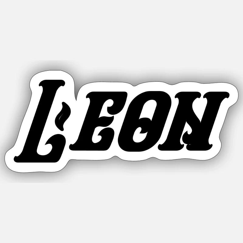 Leon Sticker size S (10 x 10 cm)