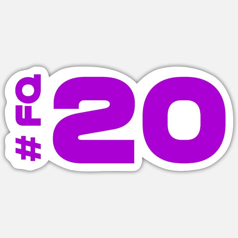 Sticker Größe S (10 x 10 cm) - 