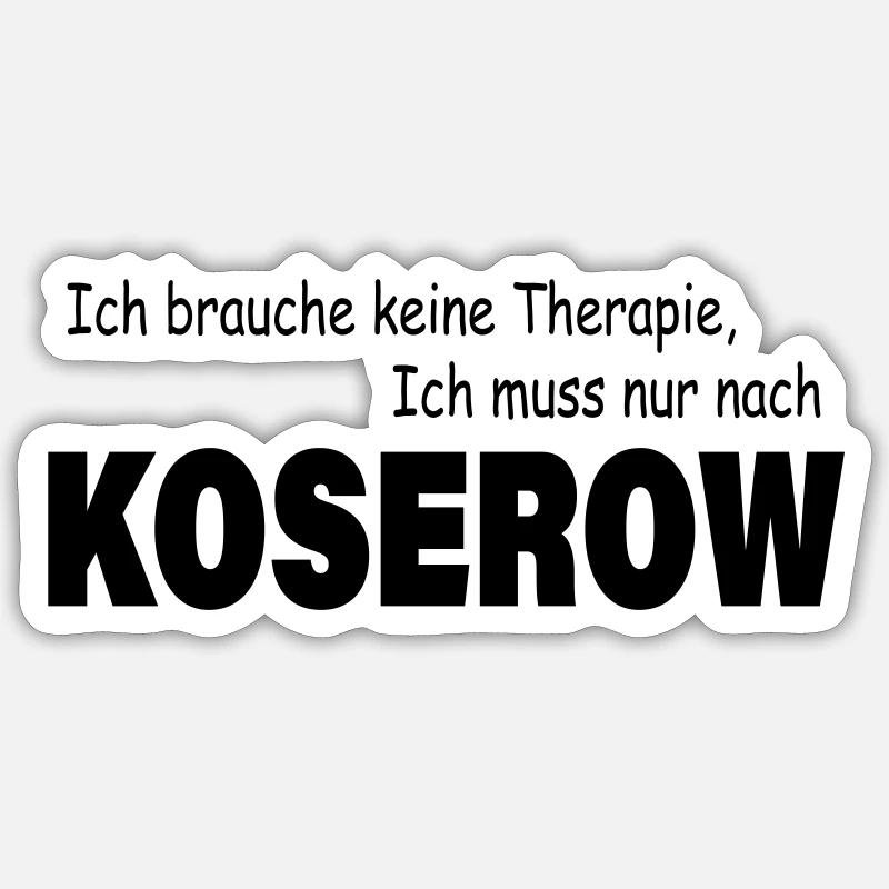 Therapy KOSEROW Sticker size S (10 x 10 cm)