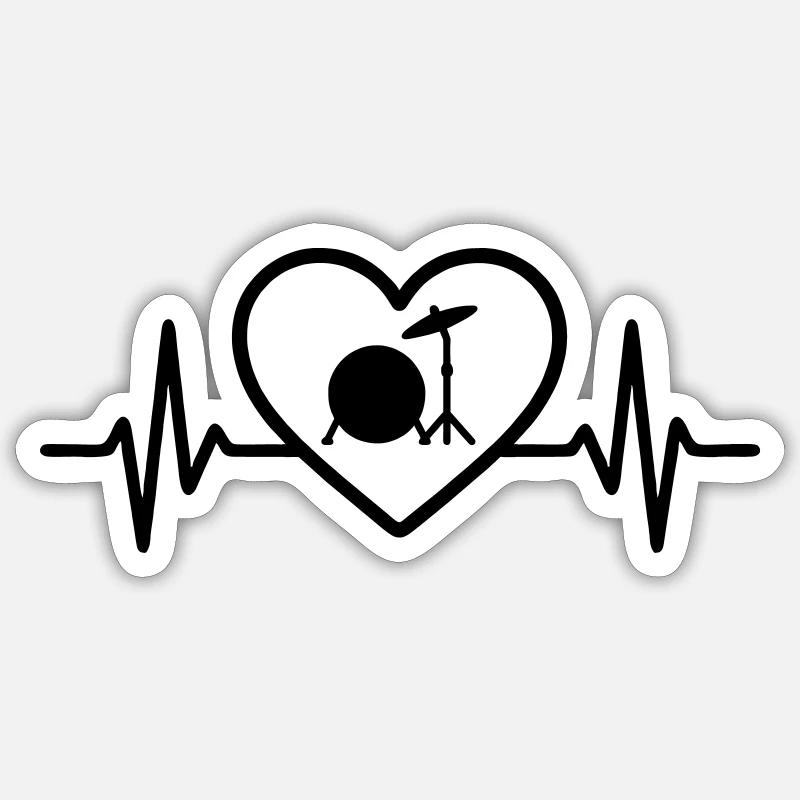 Sticker Größe S (10 x 10 cm) - 