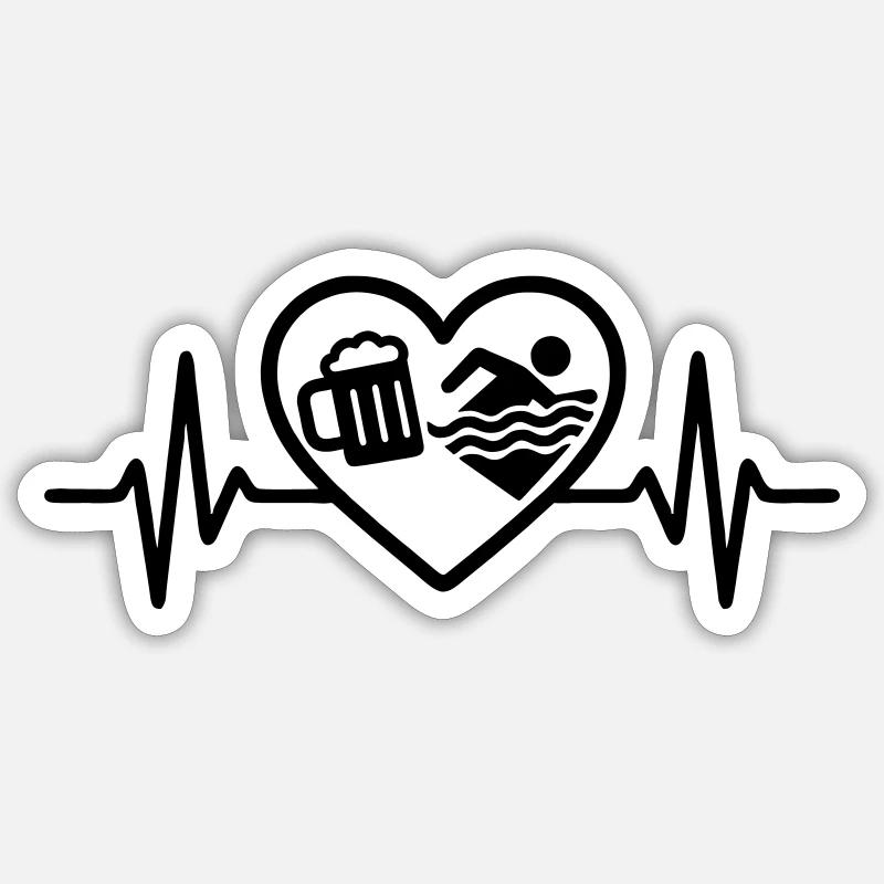 Sticker Größe S (10 x 10 cm) - 