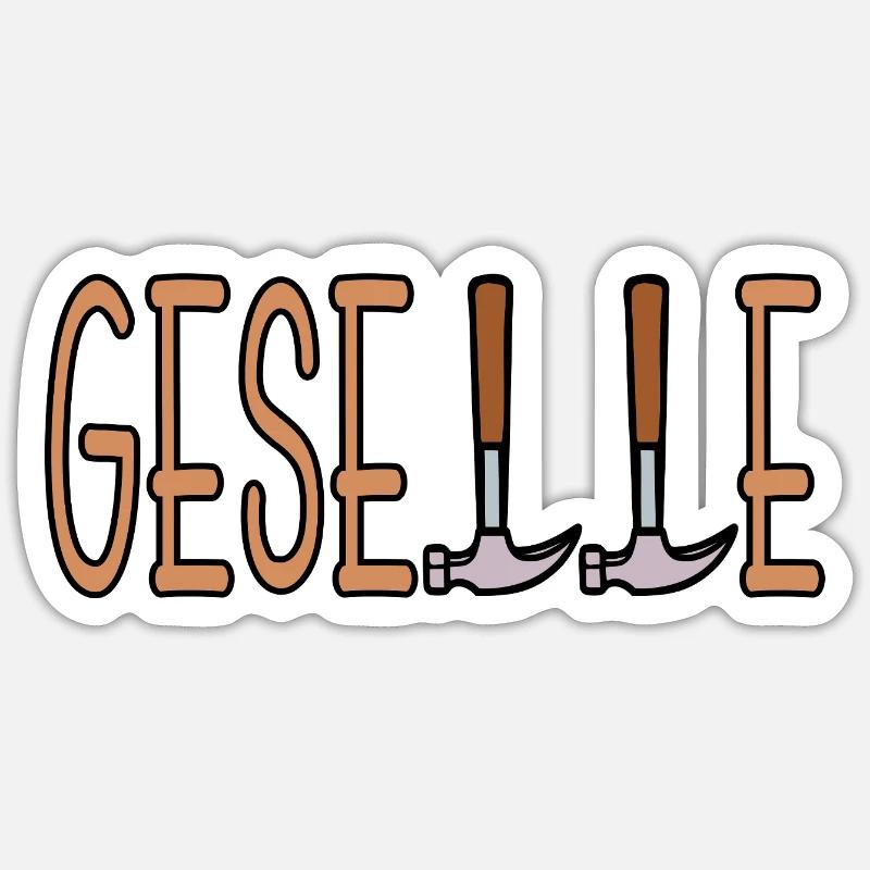 Sticker Größe S (10 x 10 cm) - 