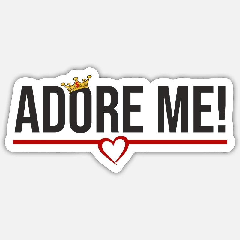 Valentine's Sparrow Edition - Sticker size S (10 x 10 cm) - white matte
