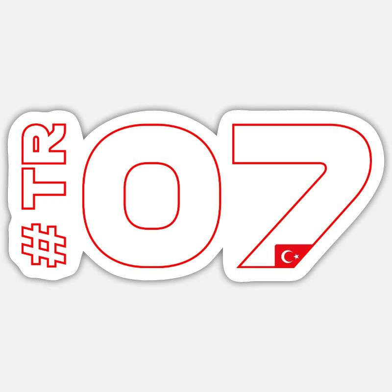 -TR07-2026 - Sticker size S (10 x 10 cm) - white matte