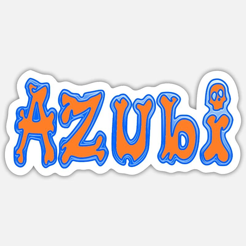 Trainee - Sticker size S (10 x 10 cm) - white matte