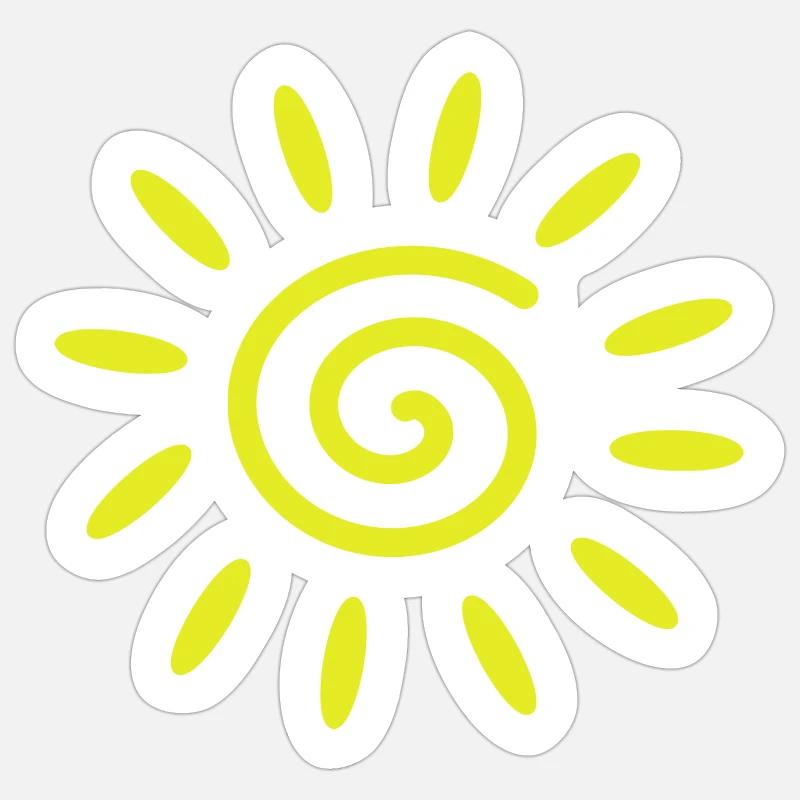 sun Sticker size S (10 x 10 cm)