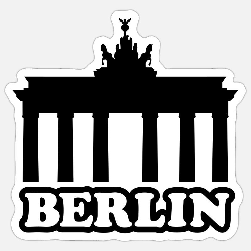 BERLIN BT Sticker taille S (10 x 10 cm)