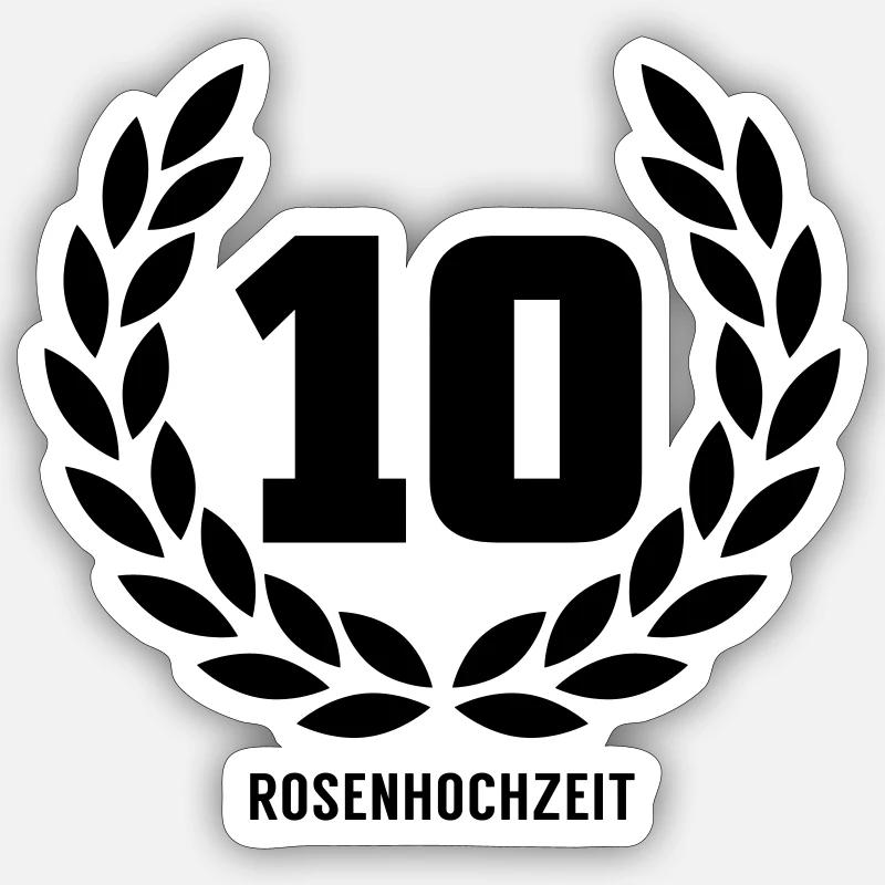 Sticker Größe S (10 x 10 cm) - 
