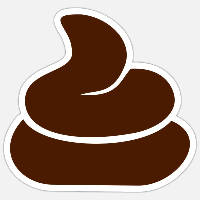 Shit Sticker size S (10 x 10 cm)