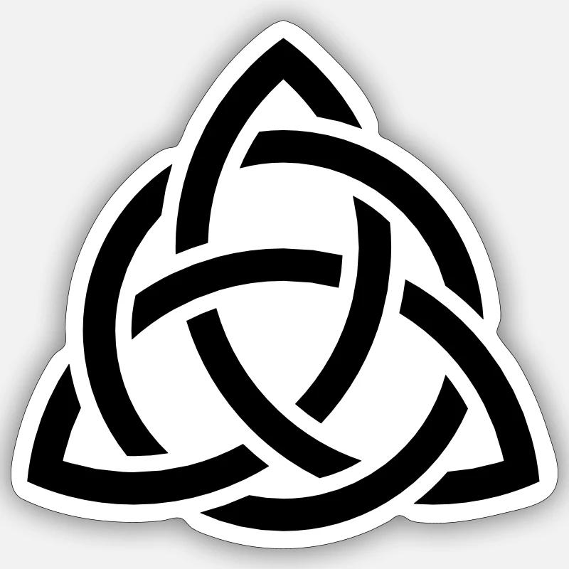 Celtic Knot Sticker size S (10 x 10 cm)