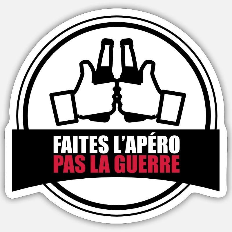 Sticker taille S (10 x 10 cm) - 
