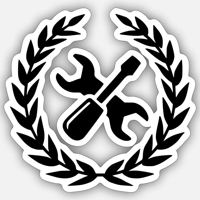 Sticker taille S (10 x 10 cm) - 