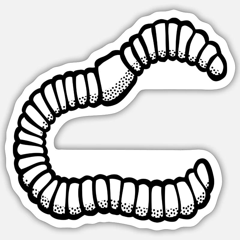 Raup 70 - Sticker taille S (10 x 10 cm) - blanc mat