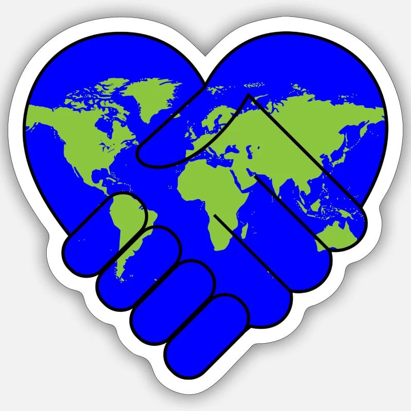 Sticker Größe S (10 x 10 cm) - 