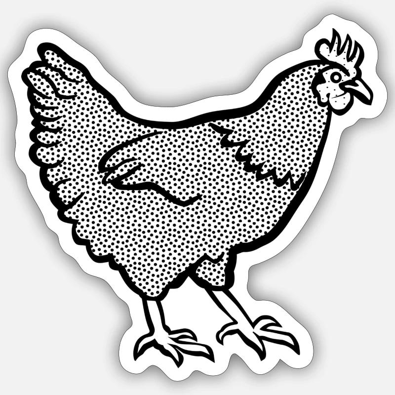 Sticker Größe S (10 x 10 cm) - 