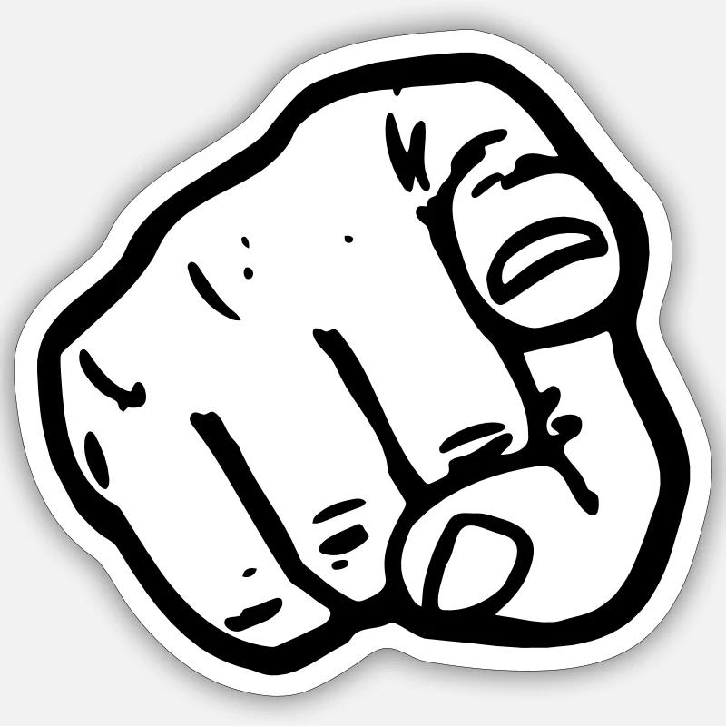 Sticker Größe S (10 x 10 cm) - 