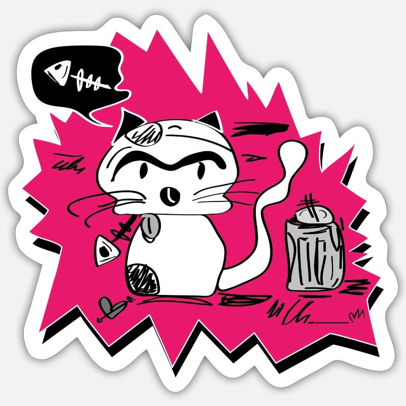 Sticker Größe S (10 x 10 cm) - 