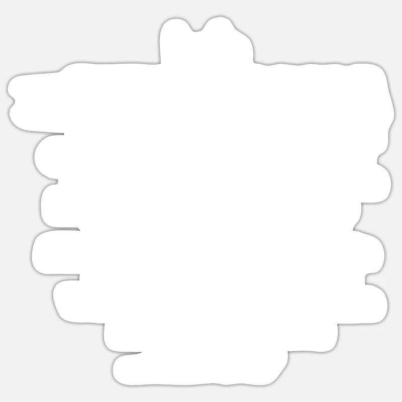 Supermama Mama - Sticker Größe S (10 x 10 cm) - Mattweiß