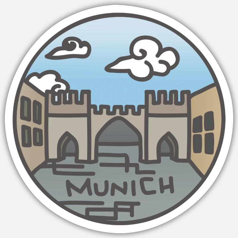 Sticker Größe S (10 x 10 cm) - 