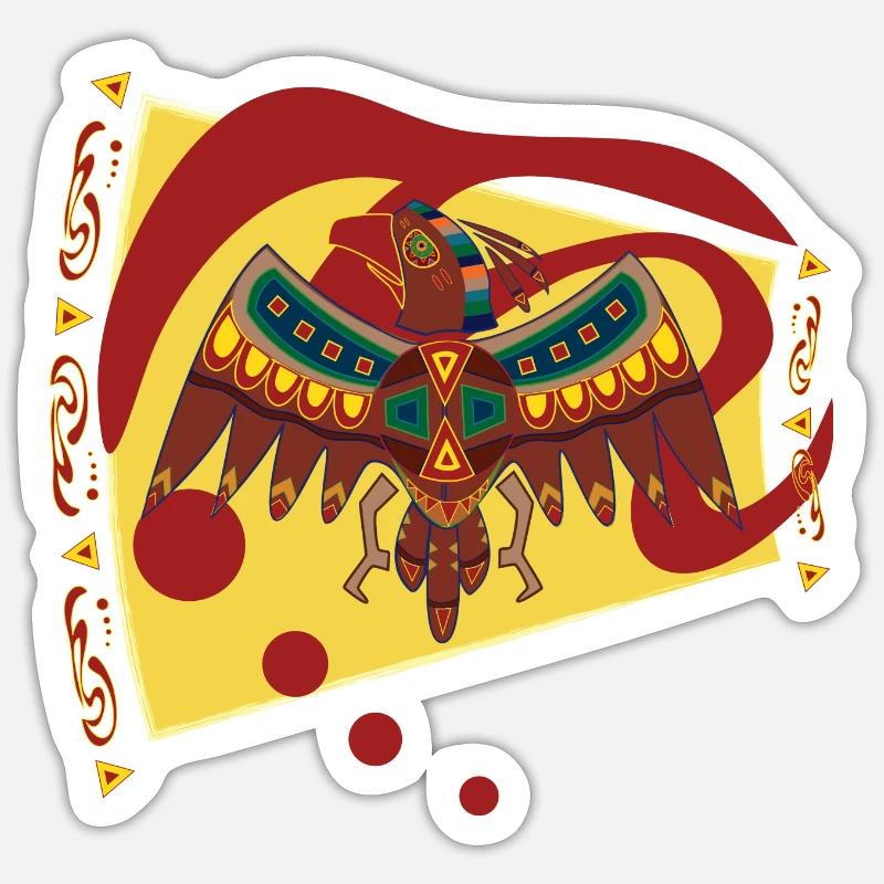 Falcon Sticker size S (10 x 10 cm)