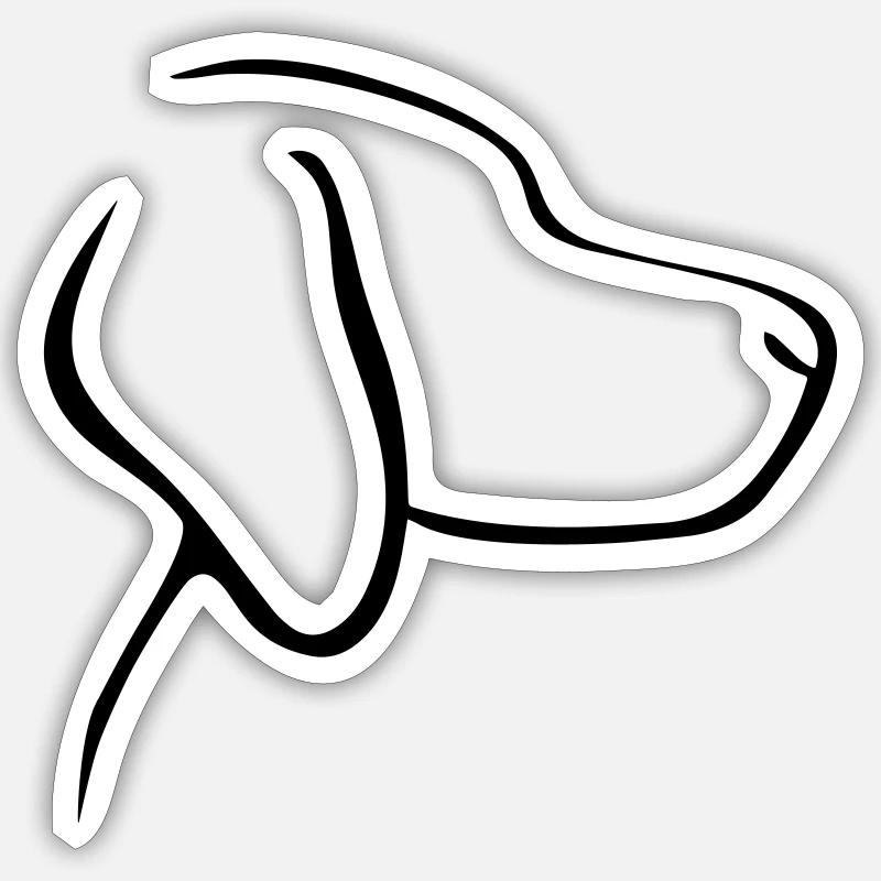 Sticker taille S (10 x 10 cm) - 