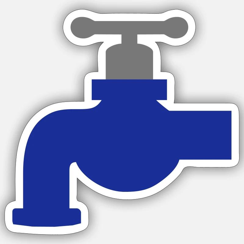 robinet Sticker taille S (10 x 10 cm)