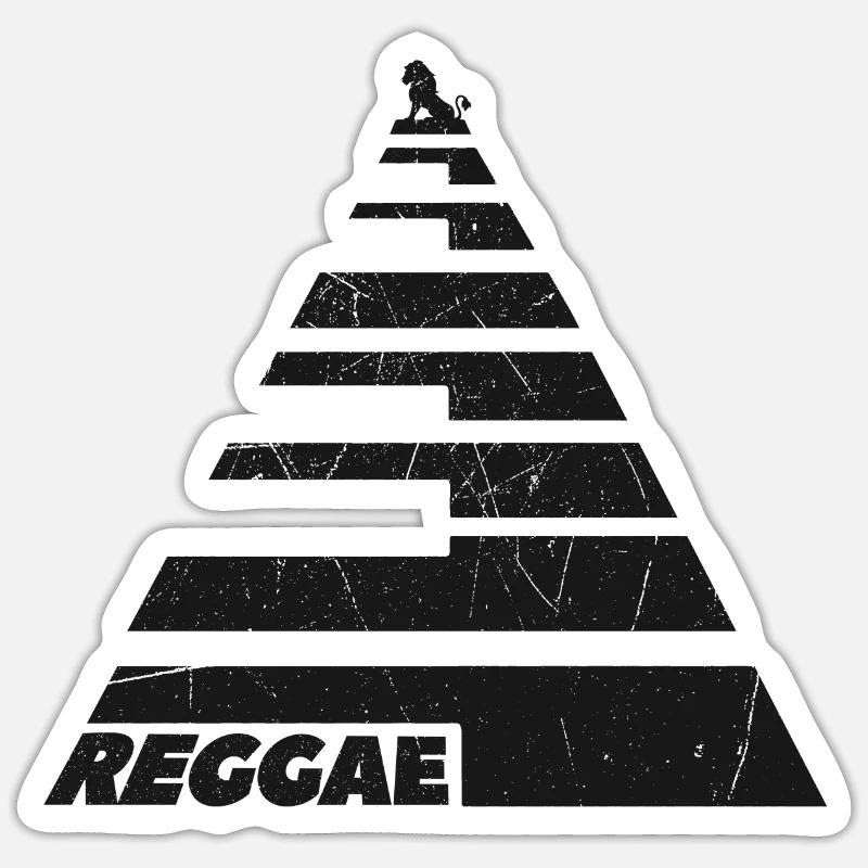Reggae Keys Sticker size S (10 x 10 cm)